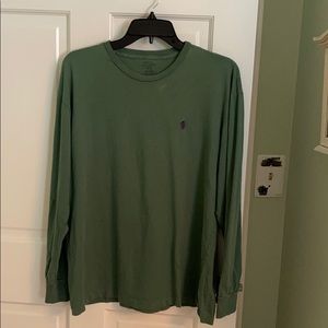 Long sleeve polo shirt